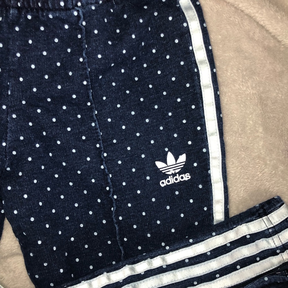 adidas Originals Supergirl Polka Dot Track Pants - Picture 3 of 8